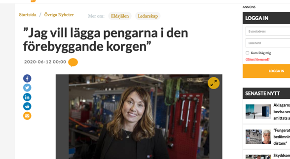 Malin Screenshot 2020 06 29 Jag Vill La Gga Pengarna I Den Fo Rebyggande Korgen